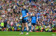 30 July 2023; Dean Rock of Dublin prepares to take a late free, which he converted to leave a two point lead, during the GAA Football All-Ireland Senior Championship final match between Dublin and Kerry at Croke Park in Dublin. Photo by Ray McManus/Sportsfile