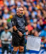 30 July 2023; Linesman James Molloy during the GAA Football All-Ireland Senior Championship final match between Dublin and Kerry at Croke Park in Dublin. Photo by Seb Daly/Sportsfile
