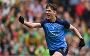 30 July 2023; Michael Fitzsimons of Dublin reacts during the GAA Football All-Ireland Senior Championship final match between Dublin and Kerry at Croke Park in Dublin. Photo by Seb Daly/Sportsfile