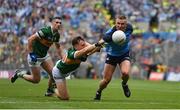 30 July 2023; Ciaran Kilkenny of Dublin in action against Dara Moynihan of Kerry during the GAA Football All-Ireland Senior Championship final match between Dublin and Kerry at Croke Park in Dublin. Photo by Seb Daly/Sportsfile