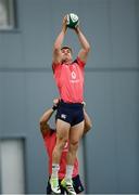 1 August 2023; Garry Ringrose during Ireland rugby squad training at the IRFU High Performance Centre in Dublin. Photo by Ramsey Cardy/Sportsfile