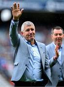 30 July 2023; Kevin Walsh of the 1998 All-Ireland winning Galway jubilee team who were honoured before the GAA Football All-Ireland Senior Championship final match between Dublin and Kerry at Croke Park in Dublin. Photo by Brendan Moran/Sportsfile