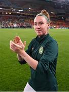 31 July 2023; Claire O'Riordan of Republic of Ireland after the FIFA Women's World Cup 2023 Group B match between Republic of Ireland and Nigeria at Brisbane Stadium in Brisbane, Australia. Photo by Stephen McCarthy/Sportsfile