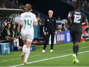 31 July 2023; Republic of Ireland manager Vera Pauw during the FIFA Women's World Cup 2023 Group B match between Republic of Ireland and Nigeria at Brisbane Stadium in Brisbane, Australia. Photo by Stephen McCarthy/Sportsfile