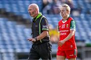 29 July 2023; Referee Gus Chapman during the TG4 LGFA All-Ireland Senior Championship semi-final match between Kerry and Mayo at Semple Stadium in Thurles, Tipperary. Photo by Piaras Ó Mídheach/Sportsfile