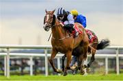 2 August 2023; Last Ammo, with Jack Kearney up, on their way to winning the Follow @thetotecom Today Handicap during day three of the Galway Races Summer Festival at Ballybrit Racecourse in Galway. Photo by Seb Daly/Sportsfile