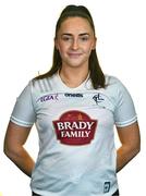 26 July 2023; Laoise Lenehan poses for a portrait during a Kildare Ladies Football squad portrait session at Hawkfield Centre of Excellence in Kildare. Photo by Ben McShane/Sportsfile