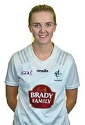 26 July 2023; Neasa Dooley poses for a portrait during a Kildare Ladies Football squad portrait session at Hawkfield Centre of Excellence in Kildare. Photo by Ben McShane/Sportsfile