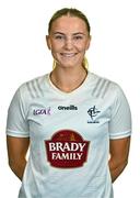 26 July 2023; Lara Gilbert poses for a portrait during a Kildare Ladies Football squad portrait session at Hawkfield Centre of Excellence in Kildare. Photo by Ben McShane/Sportsfile