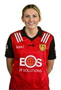 29 July 2023; Aoife Brogan poses for a portrait during a Down Ladies Football squad portrait session at The Burren GAC in Down. Photo by Ben McShane/Sportsfile