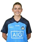 1 August 2023; Aoife Kane poses for a portrait during a Dublin Ladies Football squad portrait session at DCU St Clare's in Dublin. Photo by Ben McShane/Sportsfile