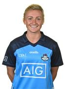 1 August 2023; Carla Rowe poses for a portrait during a Dublin Ladies Football squad portrait session at DCU St Clare's in Dublin. Photo by Ben McShane/Sportsfile