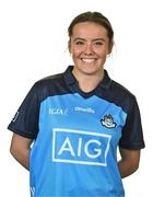 1 August 2023; Annabelle Timothy poses for a portrait during a Dublin Ladies Football squad portrait session at DCU St Clare's in Dublin. Photo by Ben McShane/Sportsfile