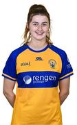 31 July 2023; Clare’s Joanna Doohan poses for a portrait during a Clare Ladies Football squad portrait session at Cusack Park in Ennis, Clare. Photo by Piaras Ó Mídheach/Sportsfile