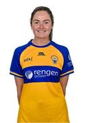 31 July 2023; Sinéad Considine poses for a portrait during a Clare Ladies Football squad portrait session at Cusack Park in Ennis, Clare. Photo by Piaras Ó Mídheach/Sportsfile