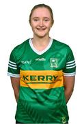 2 August 2023; Keri-Ann Hanrahan poses for a portrait during a Kerry Ladies Football squad portrait session at Kerry GAA Centre of Excellence in Currans, Kerry. Photo by Tyler Miller/Sportsfile