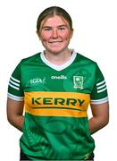 2 August 2023; Shonagh Fitzpatrick poses for a portrait during a Kerry Ladies Football squad portrait session at Kerry GAA Centre of Excellence in Currans, Kerry. Photo by Tyler Miller/Sportsfile