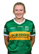 2 August 2023; Deirdre Kearney poses for a portrait during a Kerry Ladies Football squad portrait session at Kerry GAA Centre of Excellence in Currans, Kerry. Photo by Tyler Miller/Sportsfile