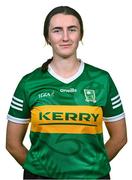 2 August 2023; Erica McGlynn poses for a portrait during a Kerry Ladies Football squad portrait session at Kerry GAA Centre of Excellence in Currans, Kerry. Photo by Tyler Miller/Sportsfile