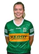 2 August 2023; Mary Collins poses for a portrait during a Kerry Ladies Football squad portrait session at Kerry GAA Centre of Excellence in Currans, Kerry. Photo by Tyler Miller/Sportsfile
