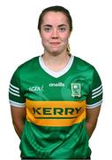 2 August 2023; Danielle O’Leary poses for a portrait during a Kerry Ladies Football squad portrait session at Kerry GAA Centre of Excellence in Currans, Kerry. Photo by Tyler Miller/Sportsfile