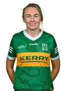 2 August 2023; Niamh Carmody poses for a portrait during a Kerry Ladies Football squad portrait session at Kerry GAA Centre of Excellence in Currans, Kerry. Photo by Tyler Miller/Sportsfile