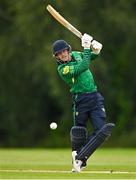 3 August 2023; Liam Doherty of North West Warriors bats during the Rario Inter-Provincial Trophy 2023 match between North West Warriors and Munster Reds at Pembroke Cricket Club in Dublin. Photo by Sam Barnes/Sportsfile
