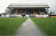3 August 2023; A general view of Oriel Park before the UEFA Europa Conference League Second Qualifying Round Second Leg match between Dundalk and KA at Oriel Park in Dundalk, Louth. Photo by Ben McShane/Sportsfile