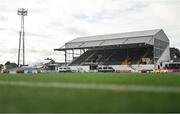 3 August 2023; A general view of Oriel Park before the UEFA Europa Conference League Second Qualifying Round Second Leg match between Dundalk and KA at Oriel Park in Dundalk, Louth. Photo by Ben McShane/Sportsfile