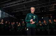 3 August 2023; Manager Vera Pauw during a Republic of Ireland homecoming event on O'Connell Street in Dublin following the FIFA Women's World Cup 2023. Photo by David Fitzgerald/Sportsfile