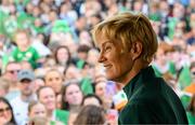 3 August 2023; Manager Vera Pauw during a Republic of Ireland homecoming event on O'Connell Street in Dublin following the FIFA Women's World Cup 2023. Photo by Stephen McCarthy/Sportsfile