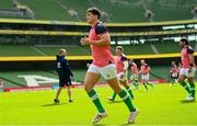 4 August 2023; Tom Stewart during an Ireland rugby captain's run at the Aviva Stadium in Dublin. Photo by Harry Murphy/Sportsfile