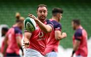 4 August 2023; Rob Herring during an Ireland rugby captain's run at the Aviva Stadium in Dublin. Photo by Harry Murphy/Sportsfile