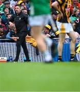 23 July 2023; Kilkenny manager Derek Lyng during the GAA Hurling All-Ireland Senior Championship final match between Kilkenny and Limerick at Croke Park in Dublin. Photo by Piaras Ó Mídheach/Sportsfile