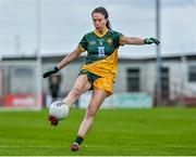 28 July 2023; Maud Annie Foley of Australasia during the LGFA Open Cup Final Rachel Kenneally Cup match between Australasia and Parnells on day five of the FRS Recruitment GAA World Games 2023 at Celtic Park in Derry. Photo by Piaras Ó Mídheach/Sportsfile