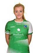 4 August 2023; Gráinne McKenna poses for a portrait during a Limerick Ladies Football squad portrait session at Mick Neville Park in Rathkeale, Limerick. Photo by Brendan Moran/Sportsfile