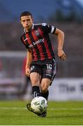 4 August 2023; Keith Buckley of Bohemians during the SSE Airtricity Men's Premier Division match between Bohemians and Drogheda United at Dalymount Park in Dublin. Photo by Seb Daly/Sportsfile