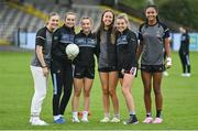 5 August 2023; Sligo players before the ZuCar All-Ireland Ladies Football U18 B final match between Kerry and Sligo at MacDonagh Park in Nenagh, Tipperary. Photo by Seb Daly/Sportsfile