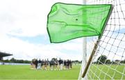 5 August 2023; An umpire's flag before the ZuCar All-Ireland Ladies Football U18 B final match between Kerry and Sligo at MacDonagh Park in Nenagh, Tipperary. Photo by Seb Daly/Sportsfile