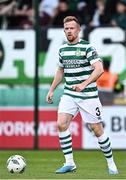 3 August 2023; Sean Hoare of Shamrock Rovers during the UEFA Europa Conference League Second Qualifying Round Second Leg match between Shamrock Rovers and Ferencvaros at Tallaght Stadium in Dublin. Photo by Harry Murphy/Sportsfile