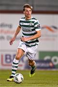 3 August 2023; Daniel Cleary of Shamrock Rovers during the UEFA Europa Conference League Second Qualifying Round Second Leg match between Shamrock Rovers and Ferencvaros at Tallaght Stadium in Dublin. Photo by Harry Murphy/Sportsfile