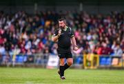 5 August 2023; Referee Seamus Mulvihill during the ZuCar All-Ireland Ladies Football U18 A final match between Galway and Kildare at Glennon Brothers Pearse Park in Longford. Photo by Ben McShane/Sportsfile