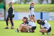 5 August 2023; Sligo players after their side's defeat in the ZuCar All-Ireland Ladies Football U18 B final match between Kerry and Sligo at MacDonagh Park in Nenagh, Tipperary. Photo by Seb Daly/Sportsfile