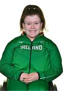 5 August 2023; Niamh Buckley poses for a portrait before the final Irish Para Powerlifting World Championship team training session at the MTU Kerry Sports Academy in Tralee, Kerry. An Irish team of 7 athletes will compete in the upcoming World Para Powerlifting Championships, being held in Dubai, United Aab Emirates, from the 23rd to the 30th August. Among the squad, high performance athletes Britney Arendse and Niamh Buckley will also be attempting to achieve qualification for the 2024 Paralympic Games in Paris, France. Photo by Brendan Moran/Sportsfile