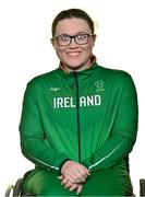 5 August 2023; Casey Fitzgerald poses for a portrait before the final Irish Para Powerlifting World Championship team training session at the MTU Kerry Sports Academy in Tralee, Kerry. An Irish team of 7 athletes will compete in the upcoming World Para Powerlifting Championships, being held in Dubai, United Aab Emirates, from the 23rd to the 30th August. Among the squad, high performance athletes Britney Arendse and Niamh Buckley will also be attempting to achieve qualification for the 2024 Paralympic Games in Paris, France. Photo by Brendan Moran/Sportsfile