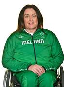 5 August 2023; Angela Long poses for a portrait before the final Irish Para Powerlifting World Championship team training session at the MTU Kerry Sports Academy in Tralee, Kerry. An Irish team of 7 athletes will compete in the upcoming World Para Powerlifting Championships, being held in Dubai, United Aab Emirates, from the 23rd to the 30th August. Among the squad, high performance athletes Britney Arendse and Niamh Buckley will also be attempting to achieve qualification for the 2024 Paralympic Games in Paris, France. Photo by Brendan Moran/Sportsfile