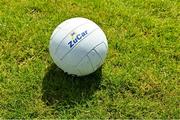 5 August 2023; The match ball before the ZuCar All-Ireland Ladies Football U18 C final match between Donegal and Waterford at Kinnegad in Westmeath. Photo by Piaras Ó Mídheach/Sportsfile