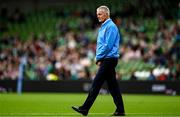 5 August 2023; Italy head coach Kieran Crowley during the Bank of Ireland Nations Series match between Ireland and Italy at the Aviva Stadium in Dublin. Photo by Harry Murphy/Sportsfile