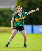 5 August 2023; Katie Doe of Kerry during the ZuCar All-Ireland Ladies Football U18 B final match between Kerry and Sligo at MacDonagh Park in Nenagh, Tipperary. Photo by Seb Daly/Sportsfile