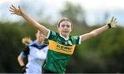 5 August 2023; Éabha Ní Laighinn of Kerry during the ZuCar All-Ireland Ladies Football U18 B final match between Kerry and Sligo at MacDonagh Park in Nenagh, Tipperary. Photo by Seb Daly/Sportsfile